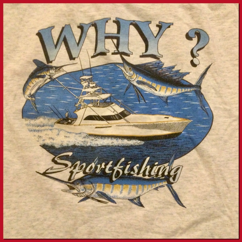 Sportfishing Tshirt, sz L